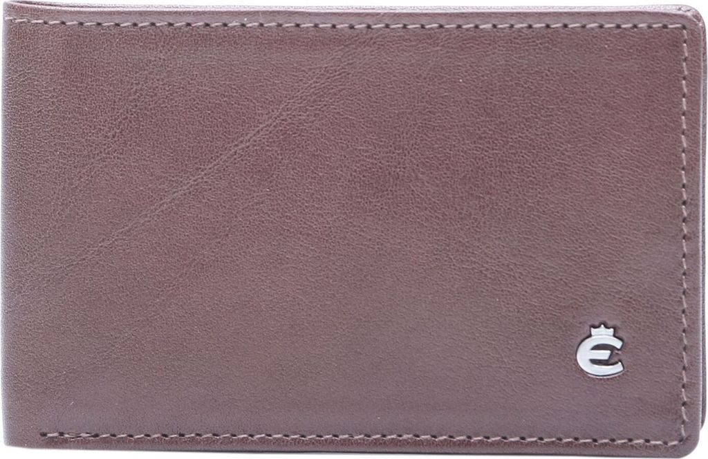 Esquire Leder Kartenetui Toscana Cardholder Coffee dunkelbraun
