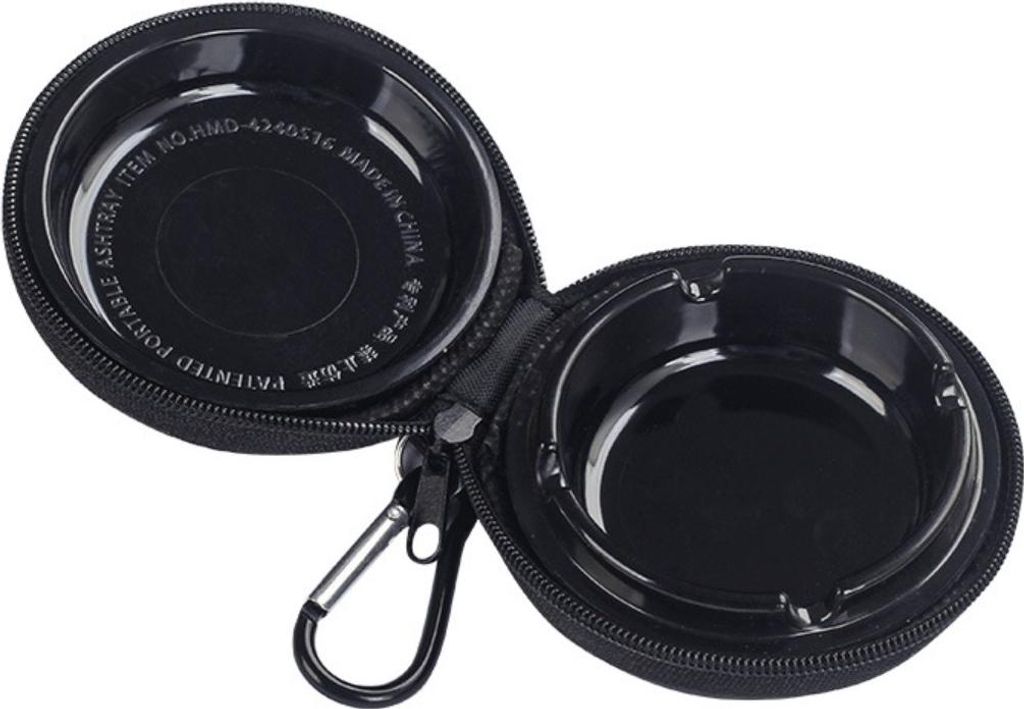 INF Mini Draagbare Ronde Asbak met Schokbestendige Productafbeelding 