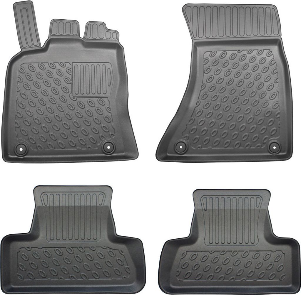 Z441031 TPE-Gummifußmatten kompatibel mit Audi Q5 I (8R) SUV/5 11.2008-12.2016