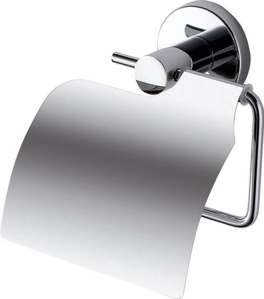 Porte-papier WC design luxe - Support chromé pour rénovation salle de bain