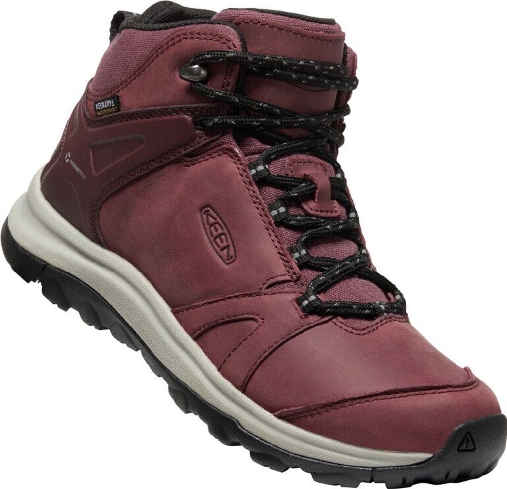 KEEN Terradora II Leather Mid WP Women wein/schwarz 3 UK