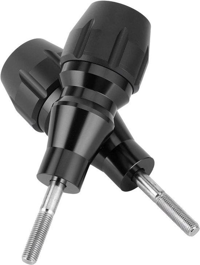 Schwarze Edelstahl Auspuffschutz 10mm Anti-Kollision