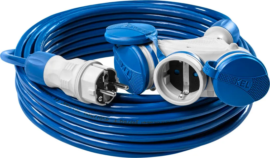 Cavo di Prolunga Tripla 25m: La Soluzione Definitiva per Cantieri e Officine