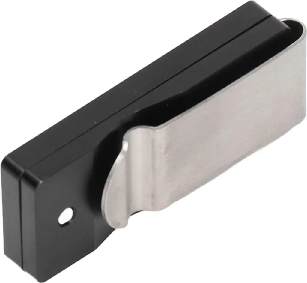 Porte-craie magnétique en alliage d'aluminium avec clip de ceinture pour queues de billard et snooker - Pratique à transporter (rouge et noir Porte-craie magnétique en alliage d'aluminium avec clip de ceinture pour queues de billard et snooker - Pratique à transporter (rouge et noir