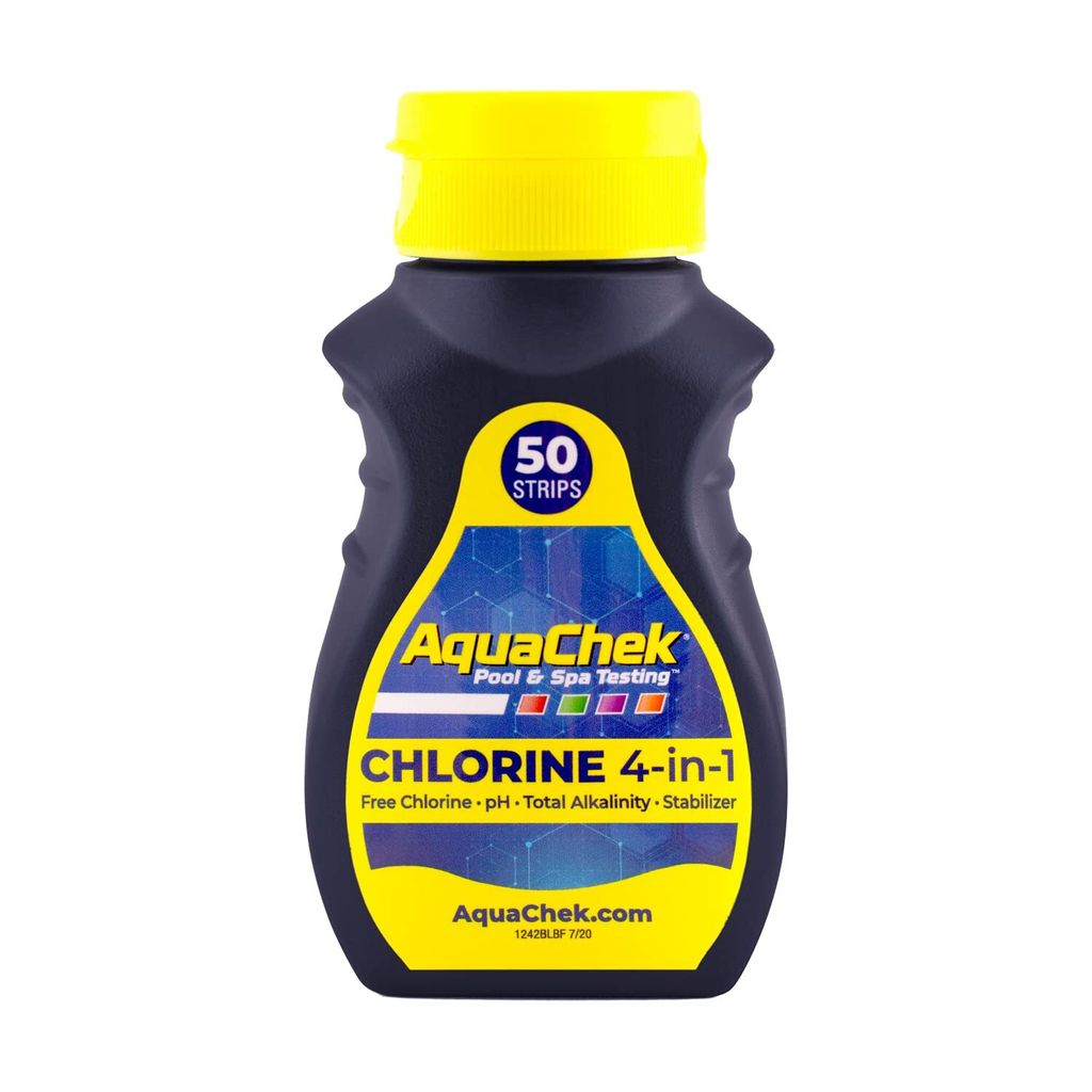 AquaChek Yellow 4-in-1 Teststreifen (50 Stück) Produktbild 