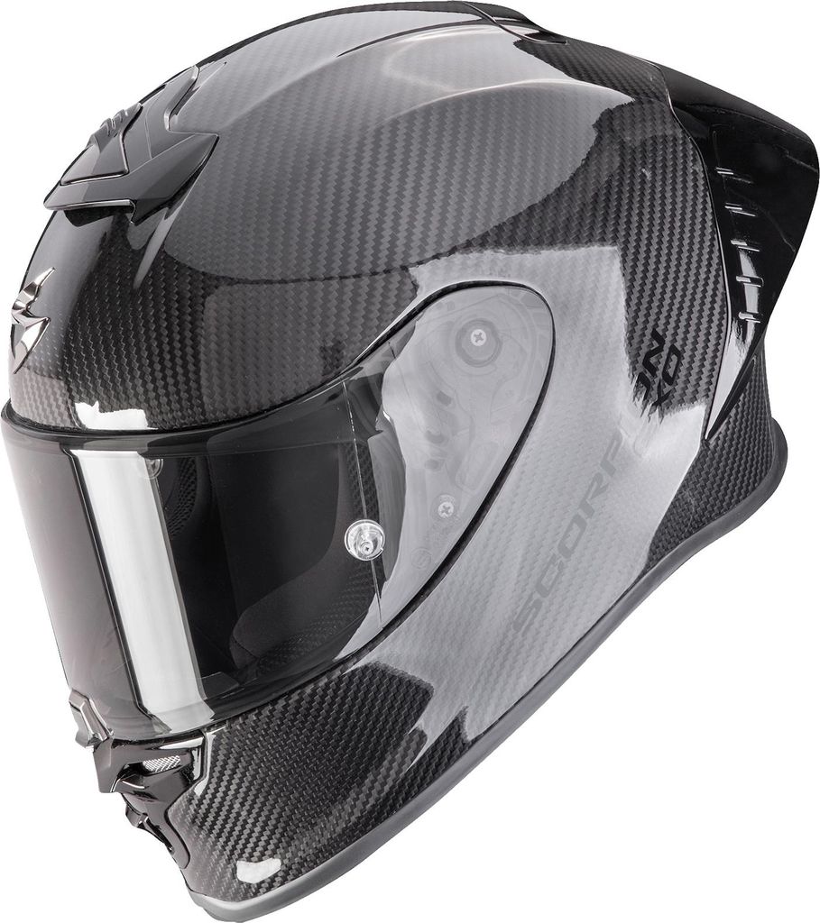 Scorpion EXO-R1 EVO II Carbon Air Solid Integralhelm Schwarz XXL