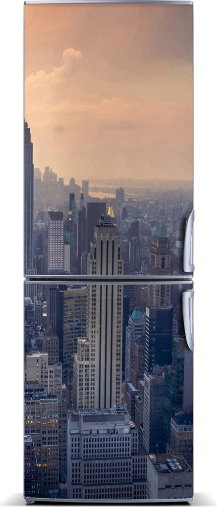 Tulup Kühlschrankdekoration - Magnetmatte - 70 cm x 190 cm - Magnet auf dem Kühlschrank - Manhattan New York City
