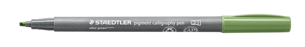 Pennarello per Calligrafia Staedtler 375-57 2mm Verde Oliva