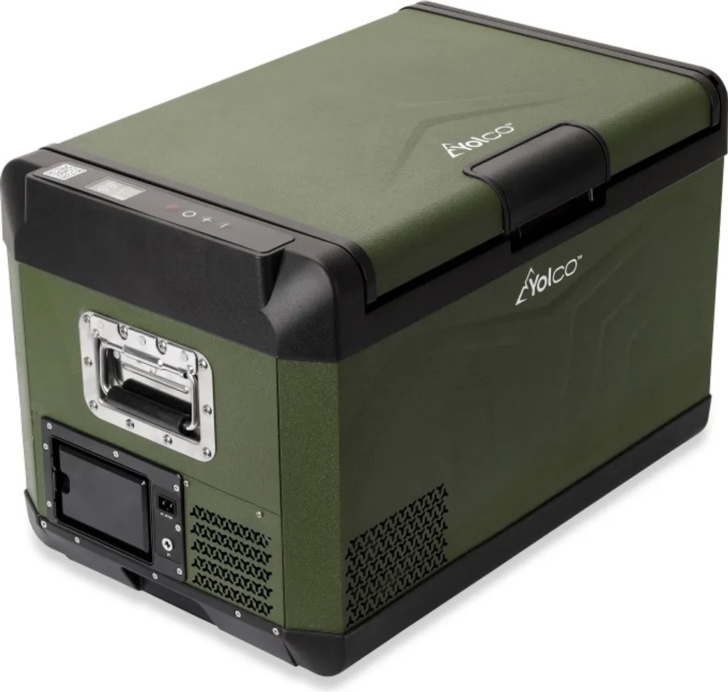 Glacière Électrique à Compresseur YOLCO GCX37 de 37L Vert Militaire