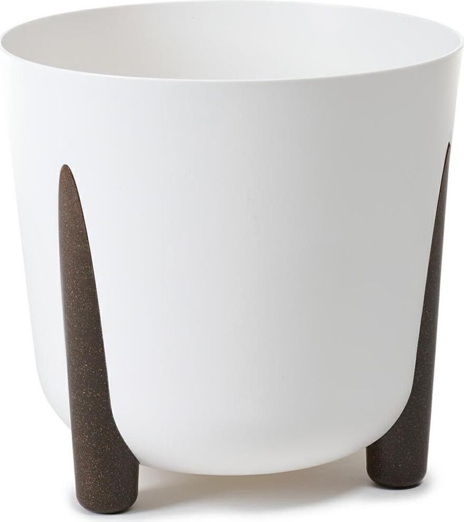 HowHomely Blumentopf Rund 28 cm Höhe, Pflanzkübel mit Produktbild 