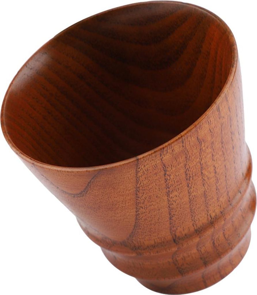 Gesunde Holztasse Elegant Kaffee Milch Wasser Trinkbecher Multifunktional Holz Bierkrug #3