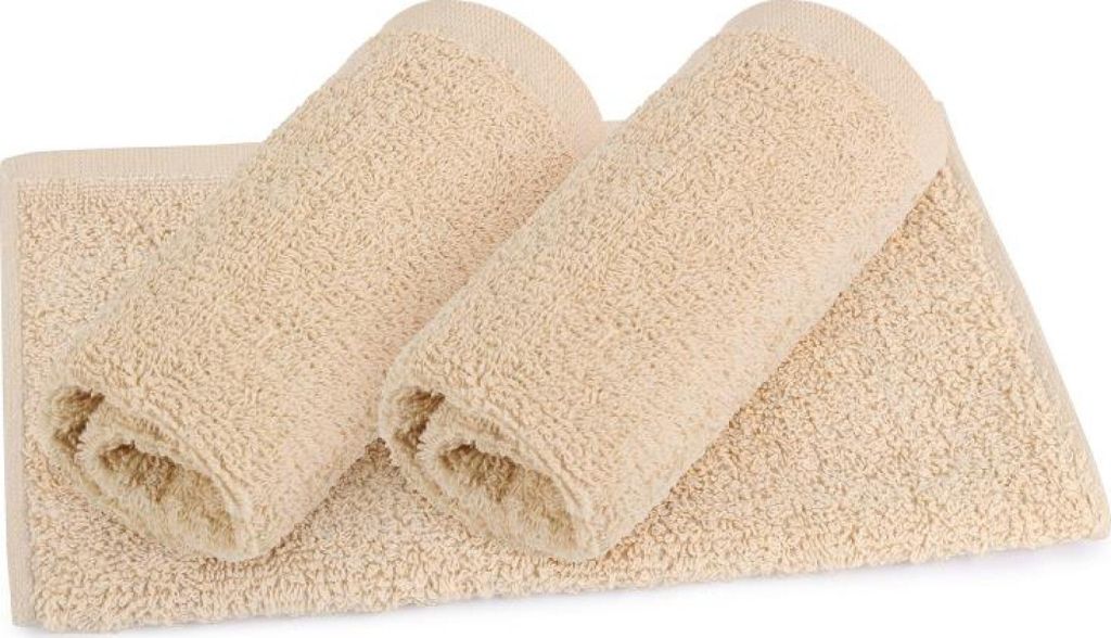 Frottierhandtuch - 3er-Set - 30x50 cm - Beige