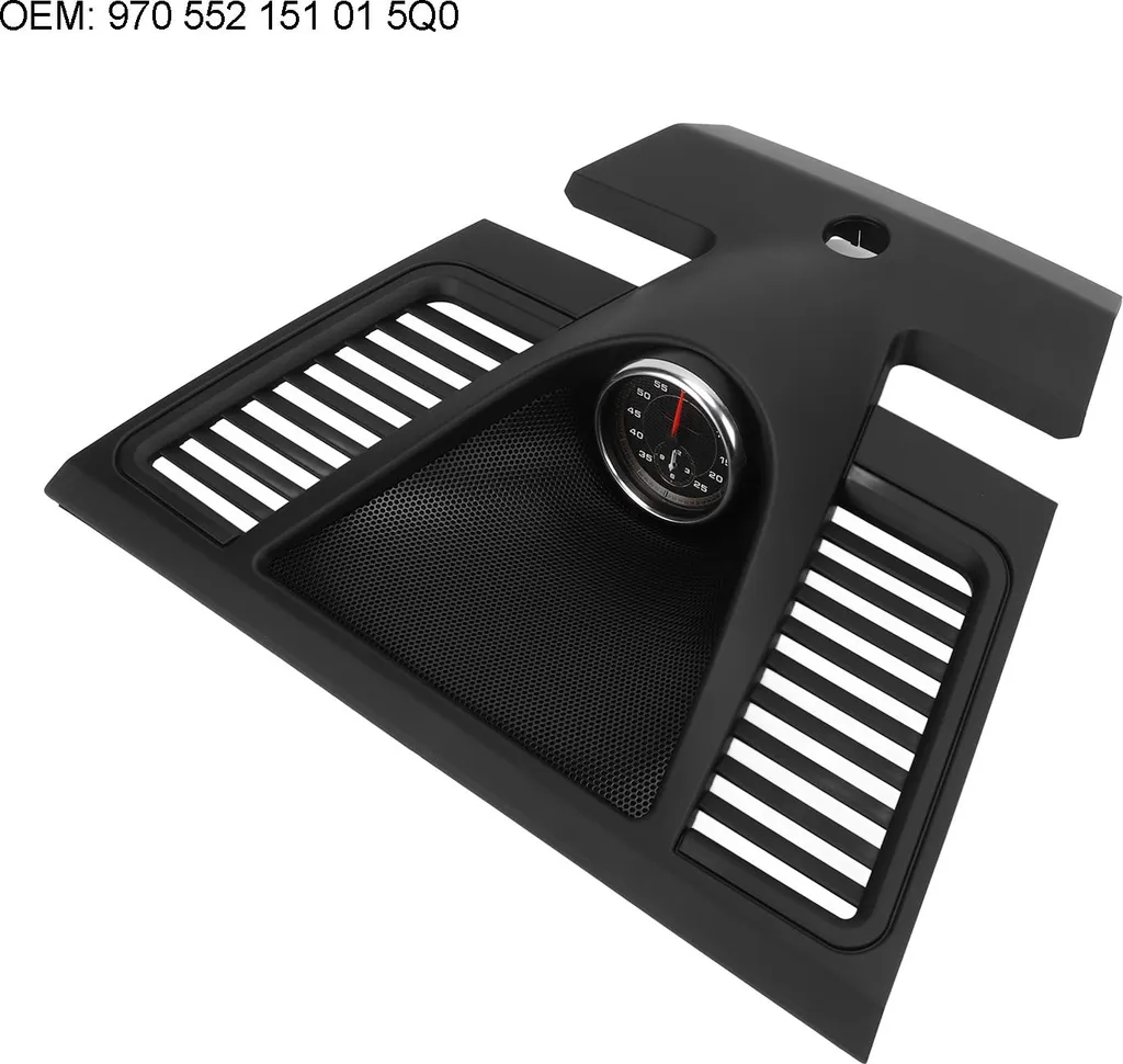 Horloge de tableau de bord noire 970552151015Q0 pour Panamera 2010-2016
