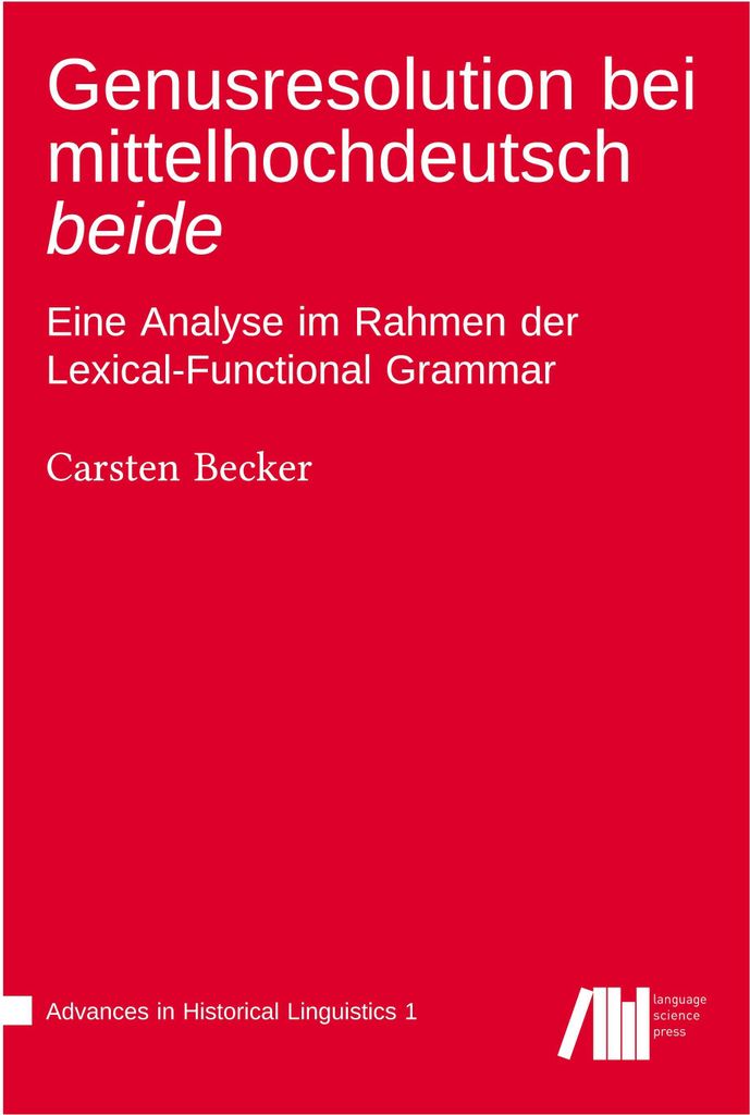 Genusresolution bei mittelhochdeutsch beide