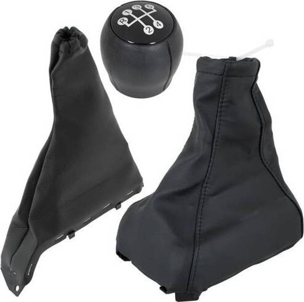 Schaltknauf Knauf 5-Gang Schaltmanschette Manschette + Rahmen + Bezug