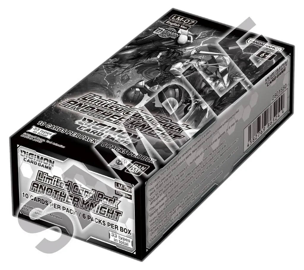 Cartes Digimon LM07 Another Knight : Obtenez les Cartes Rares en 6 Paquets