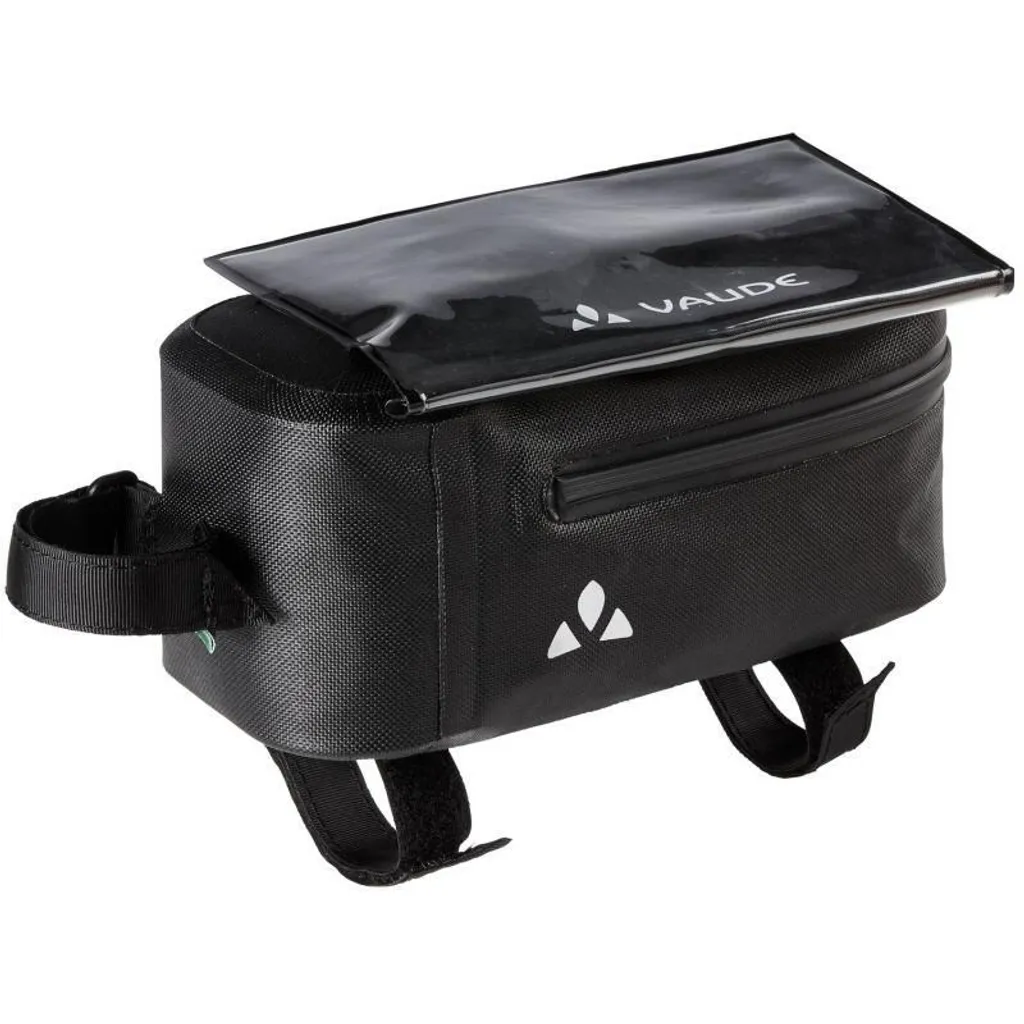 Sacoche de cadre Vaude Carbo Guide Aqua noir étanche pour vélo de route