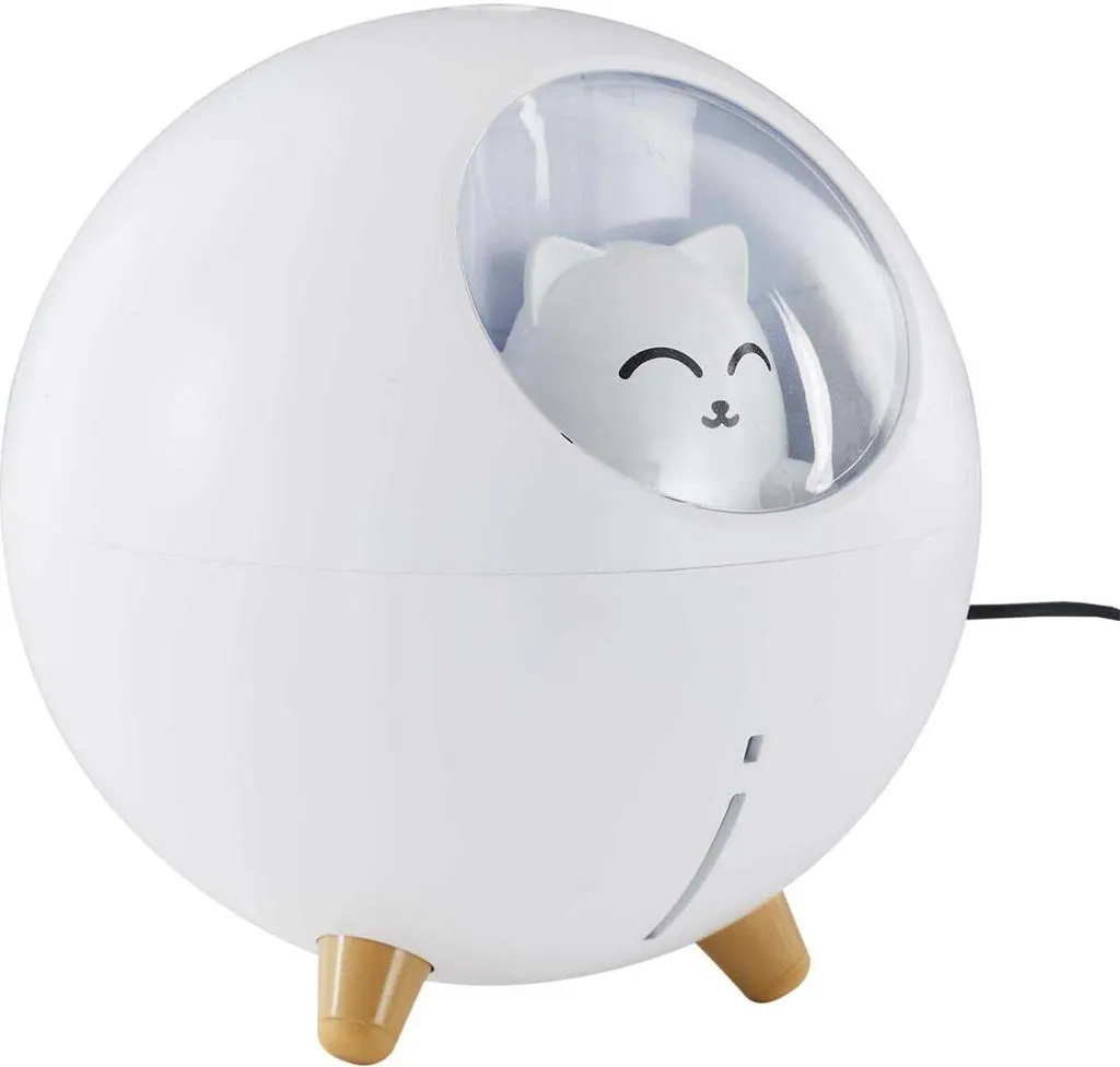 Diffuseur Parfum D'ambiance Chat en Céramique Blanche pour la Maison - 5