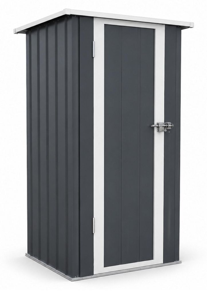 Aga Zahradní domek 147x93x184 cm Šedý Zdjęcie produktu 