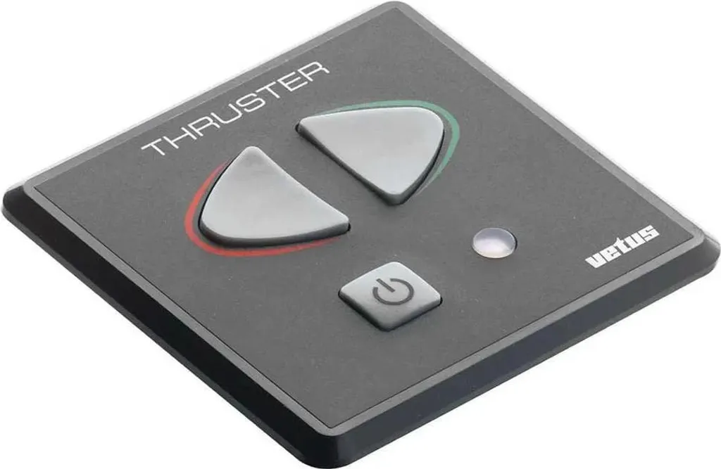 Panneau de Commande pour Propulseur d'Étrave Vetus BPSE2 12/24V Argent