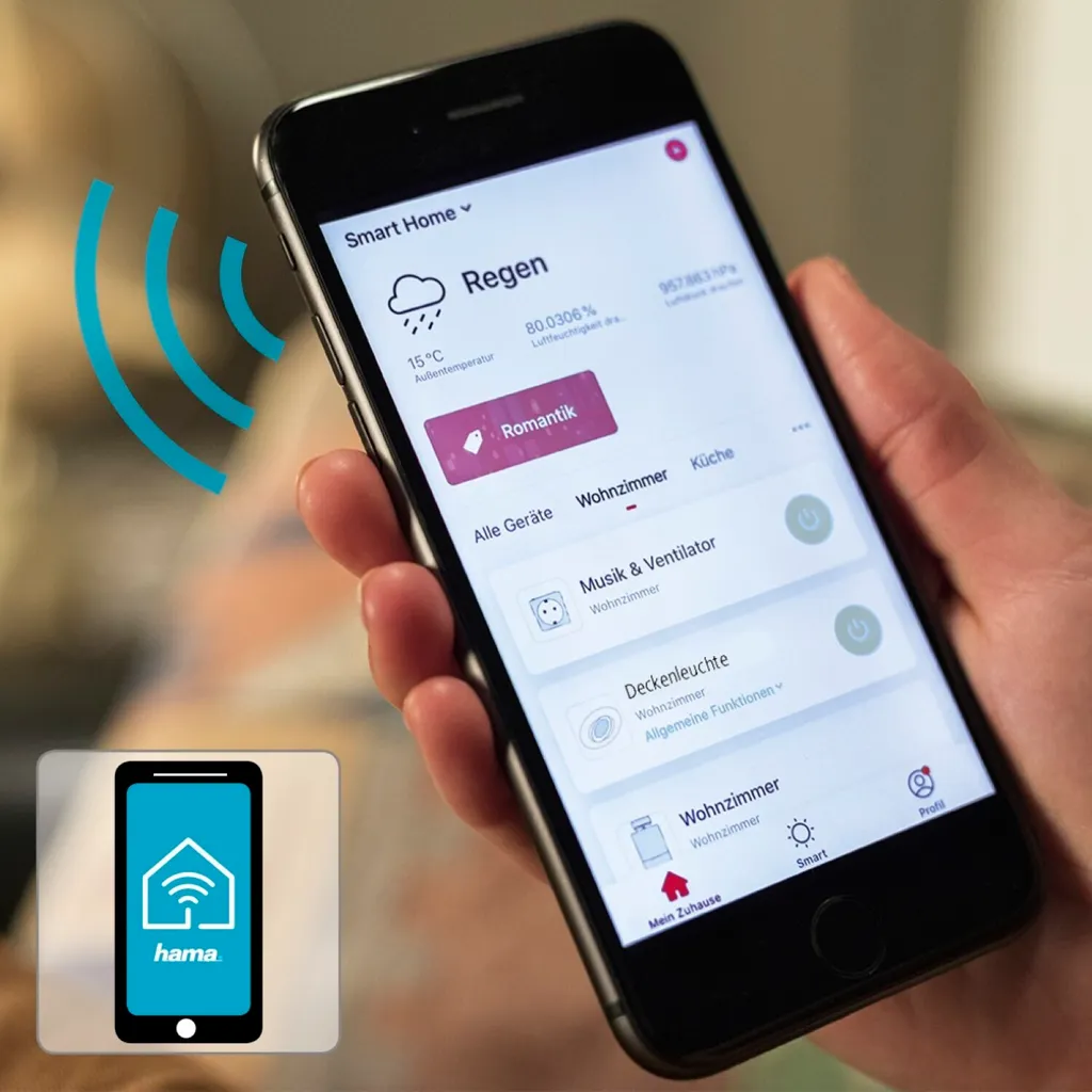 Plafonnier LED 40W WiFi de 50cm à Intensité Variable - Blanc Moderne - 9