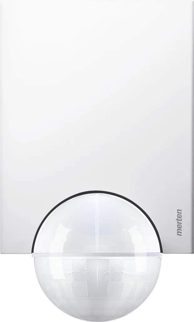 Merten 565219 Détecteur de Mouvement PIR 220° IP55 Blanc Polaire