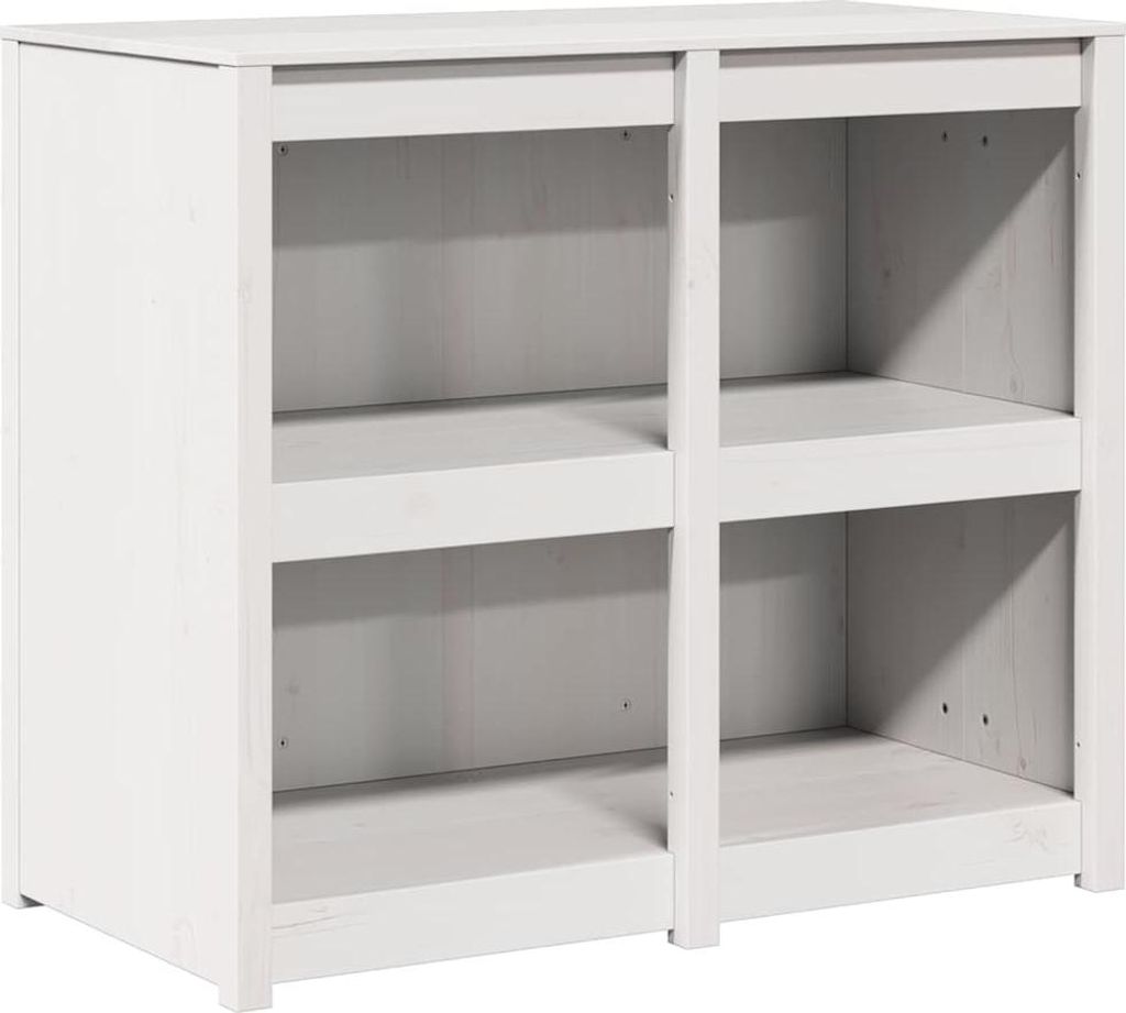 Küchenschrank Warmes Weiß 106 x 55 x 92 cm Massives Kiefernholz