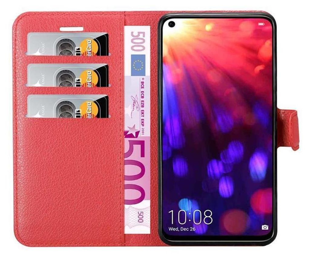 Etui Cadorabo do Honor View 20 z czerwonym etui na telefon Zdjęcie produktu 