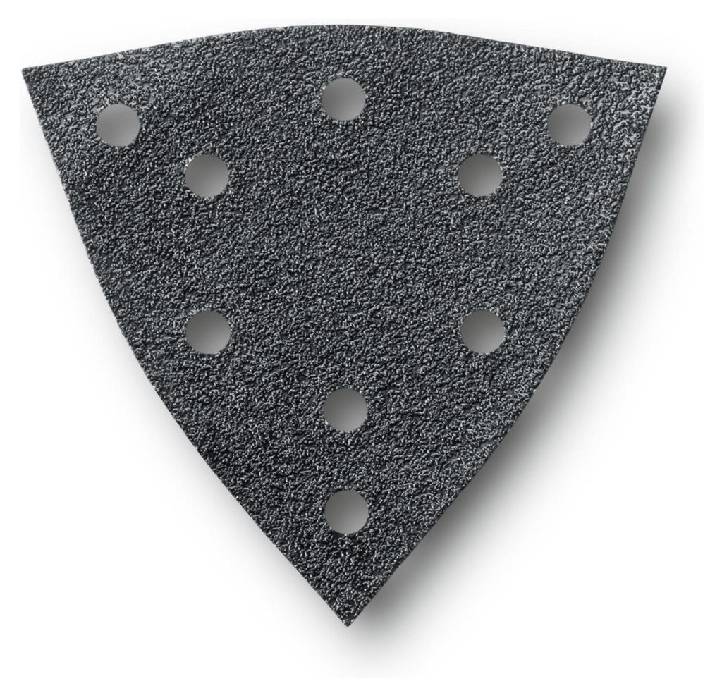 FEIN Schleifblätter, gelocht, Kantenlänge 130 mm, Korn 120, VE 16 Stk.