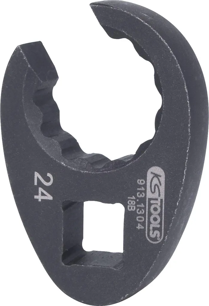 Desserrez les écrous bloqués avec la clé à fourche 24 mm KS TOOLS 1/2
