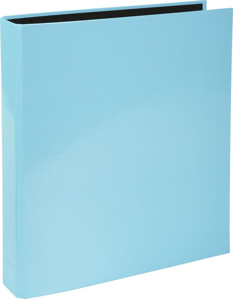 Exacompta 10x Ringbuch A4, 2 Ringe in D-Form 25mm, Aquarel, Pastellblau, 54568E