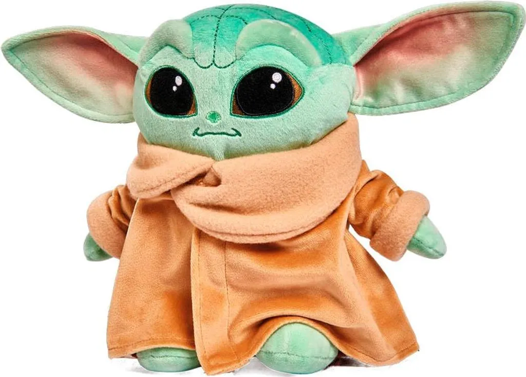 Cadeau Peluche Bébé Yoda 25 cm pour anniversaire fan série Mandalorian