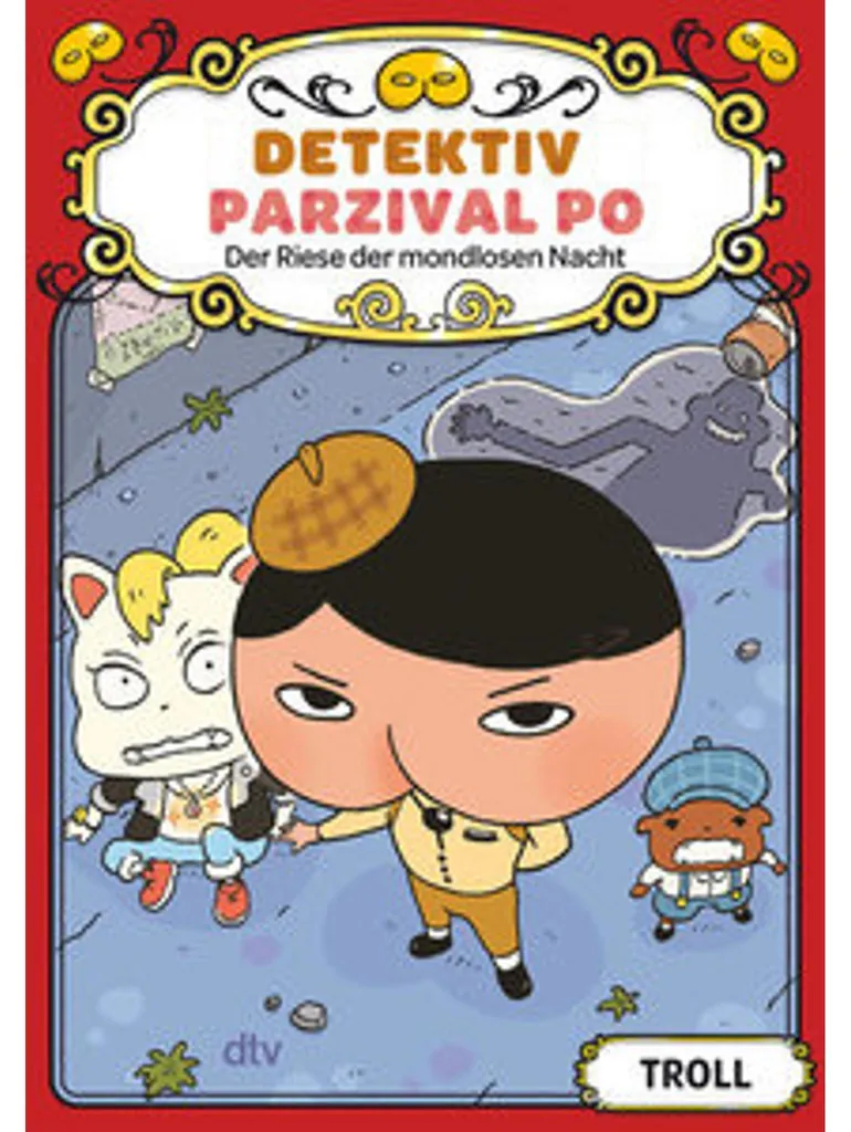 Livre de Détective Enfant Parzival Po Tome 2 Le Géant de la Nuit
