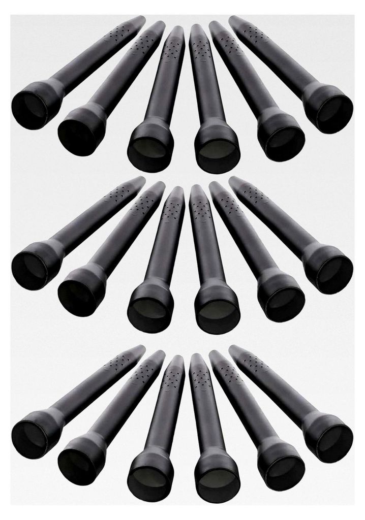 18er Set Wurzelgießer 30 cm – gezielte Tropfenbewässerung für Garten und Kübel – stabile Bewässerungshilfe aus Kunststoff – wassersparen...