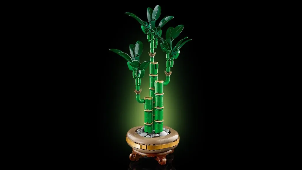 LEGO 10344 Botanicals Bambou de la Chance, Kit de Construction Déco Zen - 33