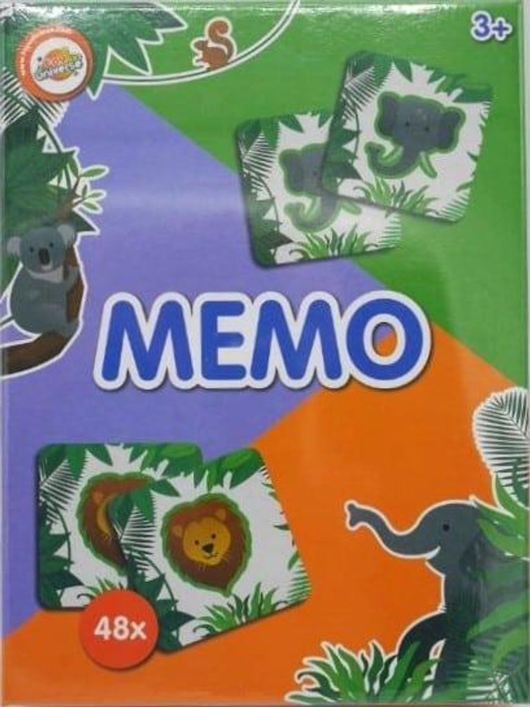 Intro-Memo-Memory-Spiel: Sammle die meisten doppelten Karten mit Tierbildern
