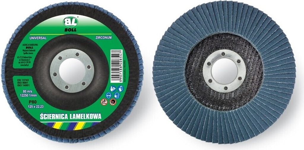 BOLL Schleifscheibe Winkelschleifer 050125 125mm 100g
