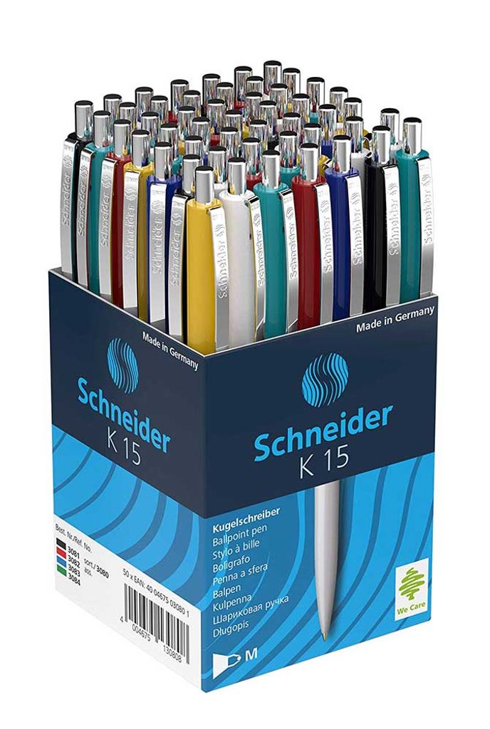 Schneider Kugelschreiber K15 0 5 mm Grün 20 Stück 