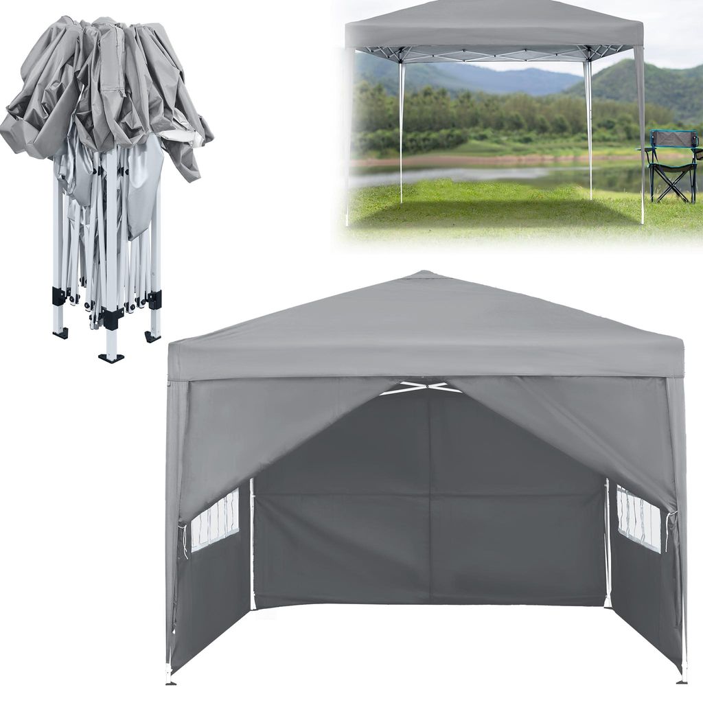 CEEDIR Pop Up Pavillon 2,5x2,5m Wasserdicht & Winterfest, Produktbild 