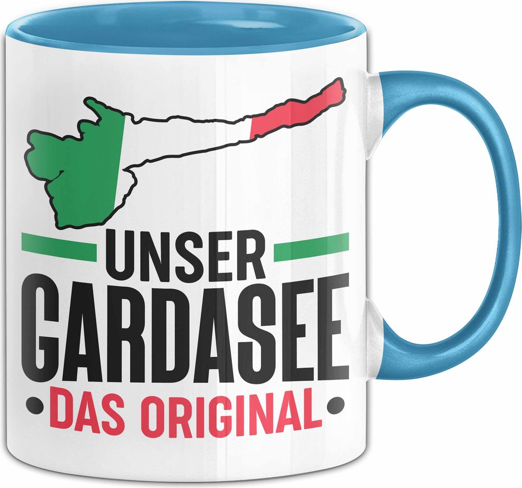 Gardasee Tasse Geschenk Italien Urlaub Unser Gardasee Das Produktbild 