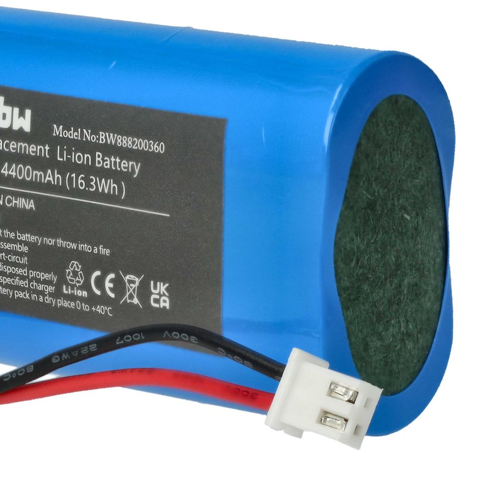 vhbw Akku kompatibel mit Abathe Tischlampe, Nachttischlampe Produktbild 6