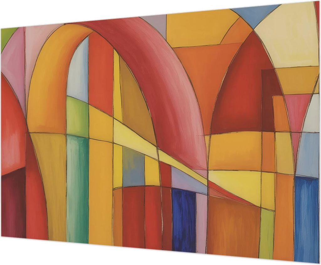 Wandtapete - Dekorative Tapete für Wohnzimmer - Tapetenfolie für Wanddekoration - 208x146 cm - Energieformen