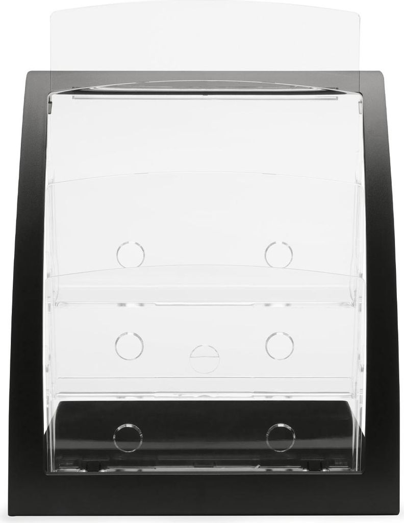 Magnetoplan 693704 Prospekthalter Contemporary DIN A4, schwarz