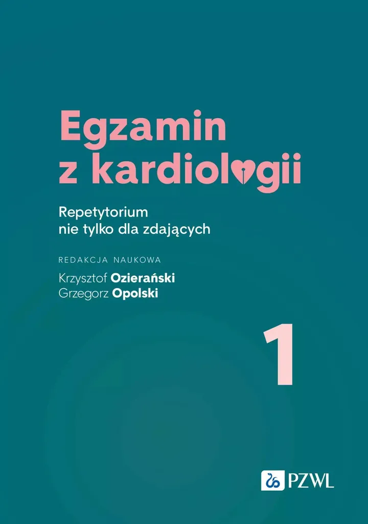 Réussir l'examen médical avec le livre Egzamin z kardiologii 1 polonais