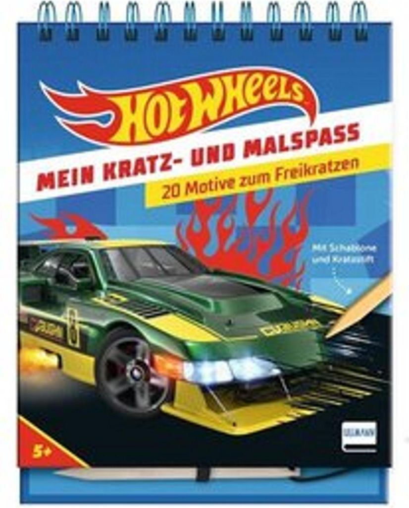 Il mio divertimento da grattare e colorare - Hot Wheels(TM) Immagine del prodotto 