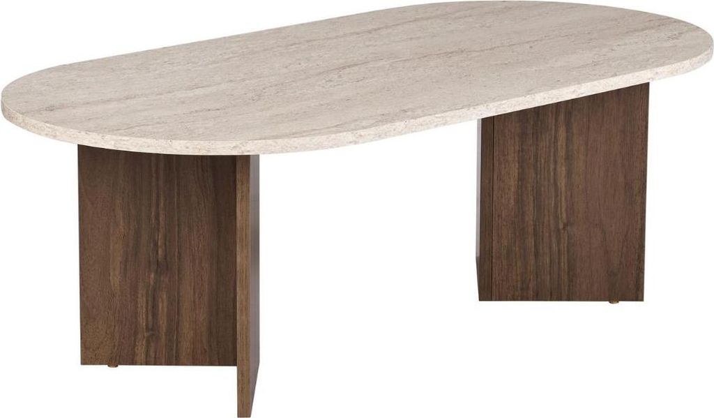 Ovaler Couchtisch L119 cm - IRIS