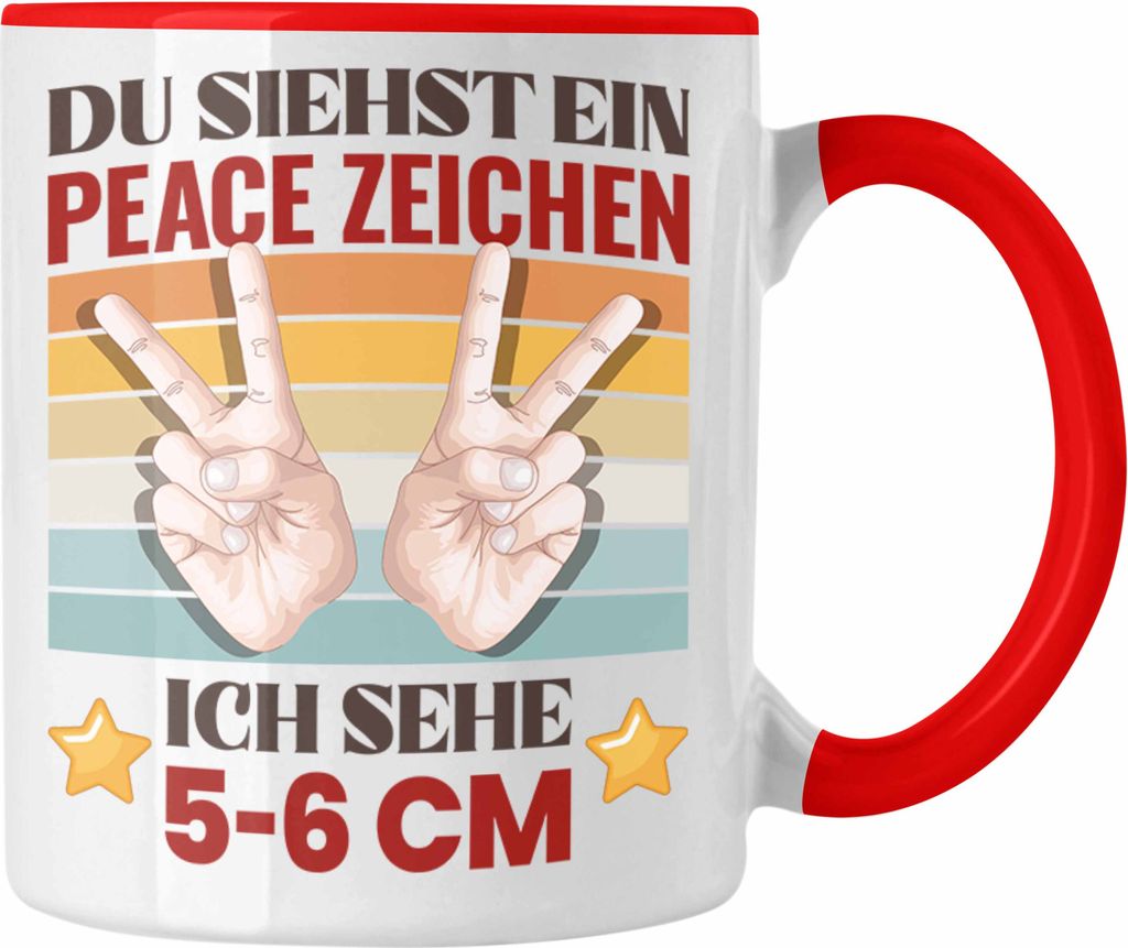 Trendation - Hebamme Geschenk Spruch Dankeschön Geburtshilfe (Rot)