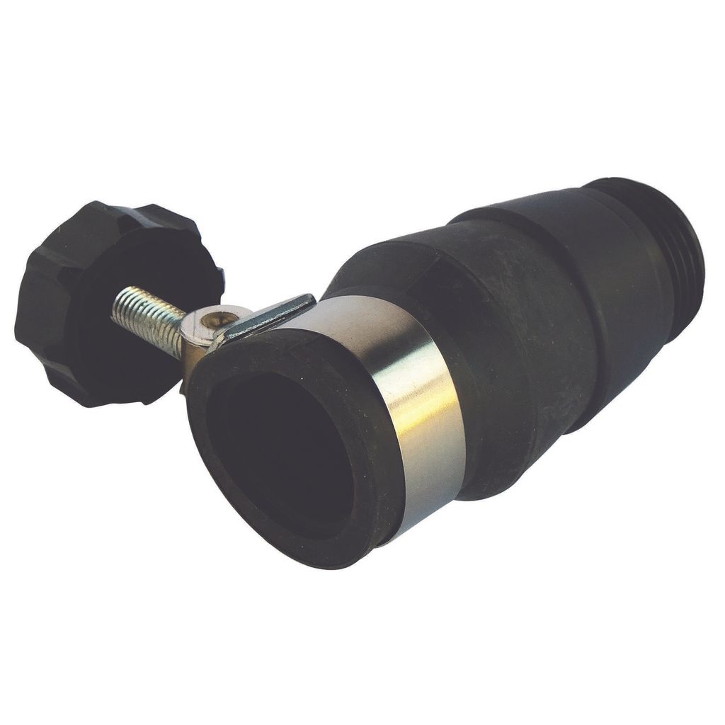 SOMATHERM FOR YOU – Universal-Wasseranschluss für Wasserhähne mit glattem Auslauf – Für Auslaufdurchmesser von 18 bis 22 mm – Anschluss M-...