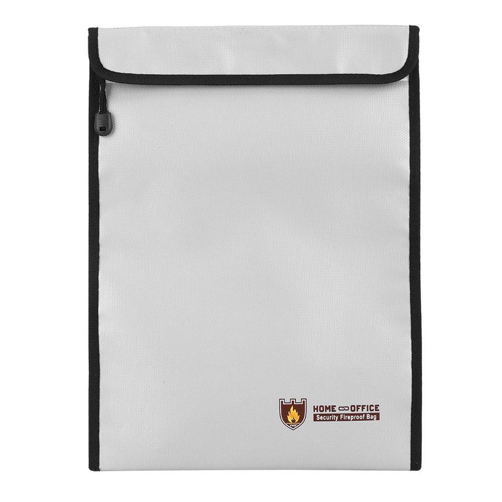 28 x 38 cm--Pochette à documents ignifuge et résistante à Image du produit 