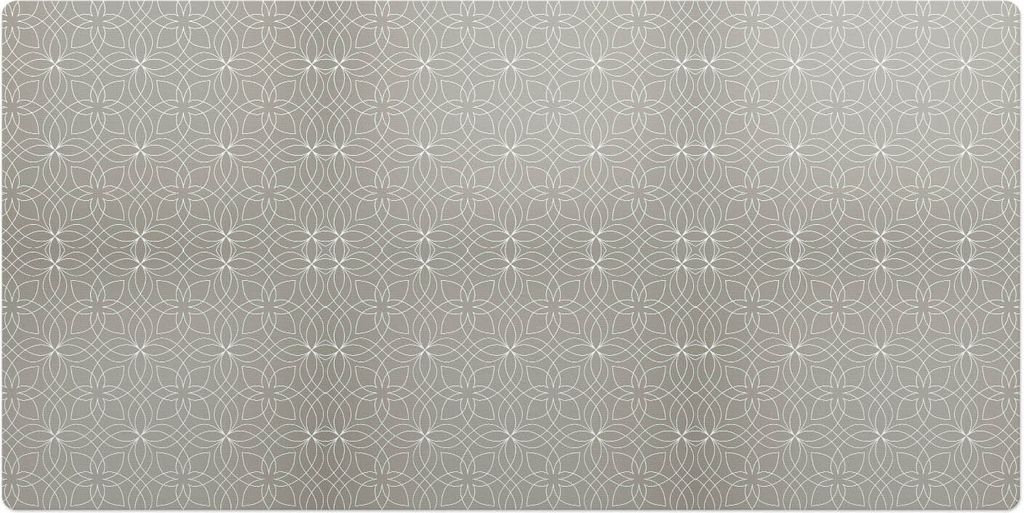Geometrisches Ornament– Schreibtischunterlage – Schreibtisch Tischunterlage – 90x45 cm – Unterlage Groß Schreibtischmatte